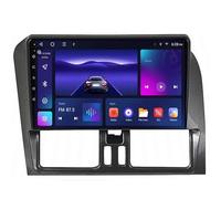 ZUBIX Android 15 Radio Coche con Pantalla Táctil 9 Pulgadas para Volvo XC60 2008-2013 Navegación GPS Control del Volante 4G WiFi FM Am RDS Mandos Volante Bluetooth,8 Core 4G+WiFi 6G+128G