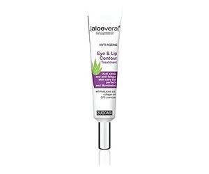 ZUCCARI [Aloe Vera] ² - Anti-envejecimiento de los ojos y contorno de los labios crema, 1er Pack (1 x 18 ml)