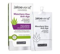 Zuccari [Aloevera]² anti-edad de máscara con ácido hialurónico de aloe, 20 ml
