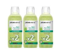 ZUCCARI Purificador Organismo Aloe Vera2 puro zumo de aloe 3 x 1000 ml + libro de regalo