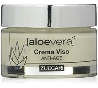Zuccari - Línea Aloe Vera X2 - Anti Edad Crema Facial 50 Ml ácido hialurónico y Q10