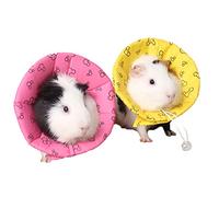 ZuckerTi Collarín de protección para curación de heridas, collar de protección inteligente para animales pequeños, ardillas, cobayas, ratas, ratones, hámsters, conejos, conejos, pequeños