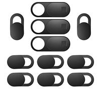 ZUCUCUC Funda para cámara web, paquete de 11 fundas para cámara de laptop, funda para cámara de teléfono, funda ultrafina para cámara web, compatible con MacBook, laptop, iMac, escritorio, PC, iPad