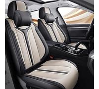 ZuDoxx Fundas de asiento de coche, ajuste universal para Alfa Romeo MiTo 955 Stelvio 949 Tonale 965 Junior 966, juego completo de fundas protectoras para 5 asientos