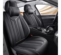 ZuDoxx Fundas de asiento de coche de ajuste universal para Audi TT TTS Q9 S1 SQ8 SQ2 SQ7 TT Offroad A2 A0 Q4 e-tron Concept e-tron GT juego completo para 5 fundas protectoras