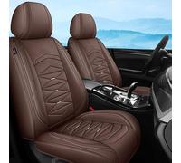 ZuDoxx Fundas de asiento de coche de ajuste universal para Nissan Skyline Sedan/Skyline CV36 Sedan/Skyline CV36 Coupe. Juego completo de fundas protectoras de piel de napa, impermeables, para 5