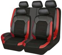 ZuDoxx Juego completo de fundas de asiento de coche, ajuste universal para Fiat Tipo Freemont Fullback Racing Doblo Bravo Idea Sedici