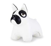 zü ny, zuny, Classic Series sujetalibros Blanco para estantes, decoración de Oficina, Bulldog francés