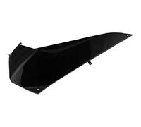 Zueco bajo de la caja izquierda One para Yamaha 500 Tmax 2008-2011 negro brillante
