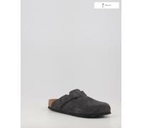 Zuecos Birkenstock BOSTON LEVE Velvet Grey gris talla 41