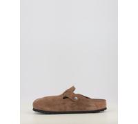 Zuecos Birkenstock BOSTON SFB LEVE DARK TEA TONAL FB cuero talla 43