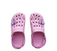 Zuecos Chanclas Niño Niña Unisex Sabot Goma Ligera Mar Playa Piscina Zapatillas Zapatos Sandalias, Rosa, 30 EU