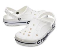 Zuecos Crocs Bayaband Blancos Unisex Talla 15 Mujeres 13 Hombres