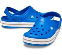 Zuecos Crocs Crocband Azul Bolt Unisex Talla 7 Mujeres 5 Hombres