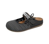 Zuecos de jardín para mujer, mocasines para mujer, zapatos de ocio, zapatos de verano, ortopédicos, zapatos de salud, zapatos de senderismo, zapatos de bota, suela plana, transpirables, ligeros y