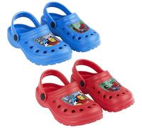 Zuecos de Los Vengadores Estampado Impreso en el Frontal Producto Original Diseñado en España (Azul, Sistema tallas calzado EU, Niño (2-5 años), Números (rango), mediano, 32, 33)
