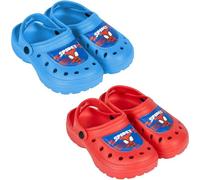 Zuecos de Los Vengadores Estampado Impreso en el Frontal Producto Original Diseñado en España (Blue, Sistema tallas calzado EU, Niño (2-5 años), Números (rango), mediano, 28, 29)
