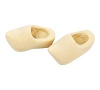 Zuecos de Madera holandeses, L: 30 mm, 2 Pares