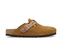 Zuecos de piel para mujer Birkenstock Boston Braided Suede 38 Estrecho