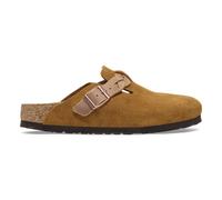 Zuecos de piel para mujer Birkenstock Boston Braided Suede 40 Estrecho