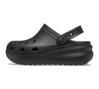 Zuecos de plataforma unisex Crocs Classic Cutie negros para ni os, talla 6