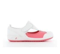 SAFETY JOGGER Zuecos de Seguridad para Mujer 37 EU - Camille - Zapato de Trabajo Cómodo y Ligero, Ideal para Enfermeras, Cocina o Interior, Antideslizante y Amortiguador, Oxypas, Rosa