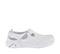 SAFETY JOGGER Zuecos de Seguridad para Mujer 37 EU - Lina - Zapato de Trabajo Cómodo y Ligero, Ideal para Enfermeras, Cocina o Interior, Antideslizante y Amortiguador, Oxypas, Blanco