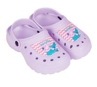 Zuecos Infantiles de Peppa Pig - Color Lila - Talla 24/25 - Fabricados 100% de EVA - Zuecos Niños - Estampado de Peppa - Producto Original Diseñado en España