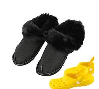Zuecos Insertos Fuzzy, Zuecos Insertos para Zapatos Fuzzy | Zuecos engrosados Insertos Forros Fuzzy - Zuecos Insertos Fuzzy Liners, Cómodos Zuecos Insertos De Invierno para el Año Nuevo Chino, San