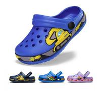 Zuecos Niños Sandalias Zapatillas de Playa Resbalón en Jardín Zapatos Mulas EVA Clogs Niña Niño 24 EU