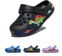 Zuecos Niños Sandalias Zapatillas de Playa Resbalón en Jardín Zapatos Mulas EVA Clogs Niña Niño 27 EU