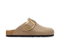 Zuecos para mujer Birkenstock Boston Big Buckle Shearling 36 Étroit