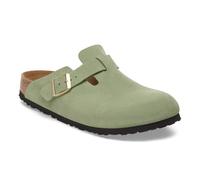 Zuecos para mujer Birkenstock Boston Soft Footbed Suede Leather 39 Estrecho