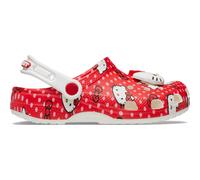 Crocs Hello Kitty Red Classic Clog K, Zuecos Unisex niños, Multicolor, 33/34 EU
