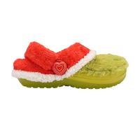 Crocs The Grinch Classic Lined Clog K, Zuecos Unisex niños, Multicolor, 34/35 EU