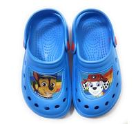 Zuecos Paw Patrol para Niños | Zuecos cómodos para playa o piscina Paw Patrol (Azúl, Sistema Tallas Calzado EU, Niño (0-5 años), Números (Rango), Mediano, 28, 29