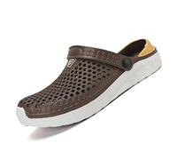 Zuecos y Mules de Verano para Unisex Adulto Slip On Sandalias de Playa Chanclas de Piscina/Casa/Jardín Transpirables Zapatillas Mujer Hombre