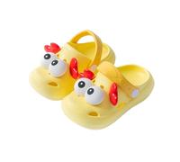 Zuecos Y Mules Para Niña,Sandalias Para NiñAs Y NiñOs De Material Eva Suave Con Un Bonito DiseñO De Cangrejo Transpirables CóModas Y Ligeras Para Uso Diario Para Jugar En Interiores Y Exteriores