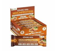 Zühre Ana Barra proteica cacahuete cacao 12x35g - Vegano, sin gluten, sin azúcar, aperitivos