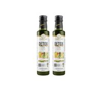 Zühre Ana Detox Gold-Vinagre - Vinagre naturalmente fermentado para el manejo de peso y desintoxicación, reduce el estrés oxidativo, acelera el metabolismo, elimina edemas y toxinas - 2X250ml, Vegano