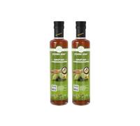 Zühre Ana - Jarabe de conos de ciprés - Apoyo natural para la inmunidad y el sistema respiratorio, sin azúcar - Vegano (2x650 ml)