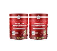 Zühre Ana Pasta de arándano (2x240g) - Fuerza natural para tu salud. 200 g de chocolate de Dubái como regalo.
