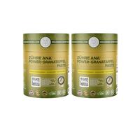 Zühre Ana Pasta de Granada (2x240g) - Ayuda natural para problemas estomacales, reflujo, gastritis e indigestión - Propiedades de acción rápida. 200 g de chocolate de Dubái como regalo.