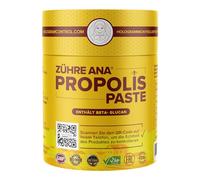 Zühre Ana Pasta de Propóleo Propolis - Pasta herbal natural con miel, ginseng y beta-glucano, aromática y vegana, 240 g