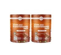 Zühre Ana Pasta de semillas de oleáster (2x240g) - miel y melaza 200 g de chocolate de Dubái como regalo.