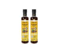 Zühre Extracto de Algarroba Madre - Melaza de algarroba vegana - Regulador del azúcar en sangre - Sin gluten ni glucosa - Apoyo respiratorio natural con vitaminas.