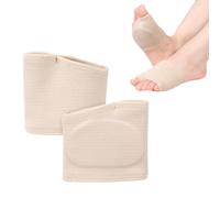 Zueyen Almohadilla para el metatarso para hombre y mujer, transpirable, con cojín de gel para aliviar el dolor en metatarsalgia y hallux valgus, almohadilla antideslizante para los pies para tacones