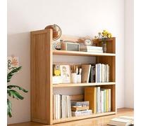 ZUGIATP Estantería De Escritorio Adecuada para Escritorio De Computadora, Estante De Exhibición De Almacenamiento Multifuncional De Doble Capa(Three Layers of Primary Colors,50cm/19in)