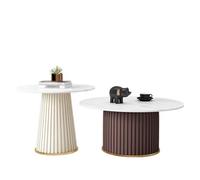 ZUGIATP Mesa De Tatami Japonesa Mesa De Centro Individual De Madera Texturizada Blanca para Sala De Estar Balcón Mirador Tatami(Short and Dark-Skinned+Tall and Fair-Skinned)