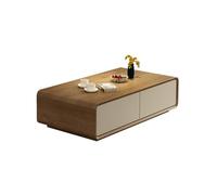 ZUGIATP Mesa De Té Zen De Madera Retro Mesa De Tatami Japonesa con Patas De Madera para Sala De Estar Balcón Mirador Tatami(Natural Wood Color+White,120 * 60 * 35cm/47 * 23 * 13in)